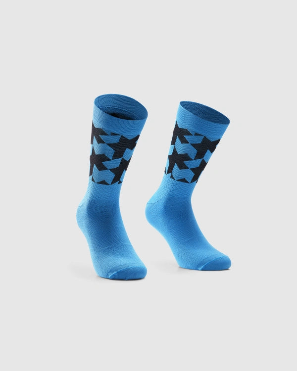 MONOGRAM SOCKS EVO Cyber Blue