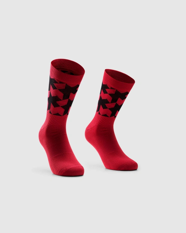 MONOGRAM SOCKS EVO Vignaccia Red